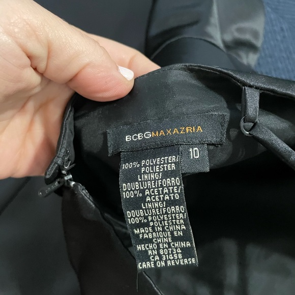 black bridesmaid dress or cocktail dress - Picture 2 of 2